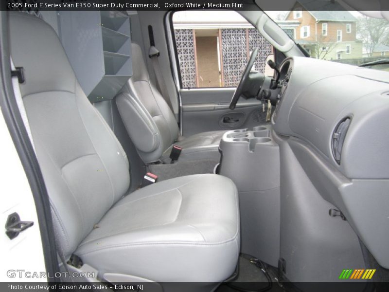 Oxford White / Medium Flint 2005 Ford E Series Van E350 Super Duty Commercial