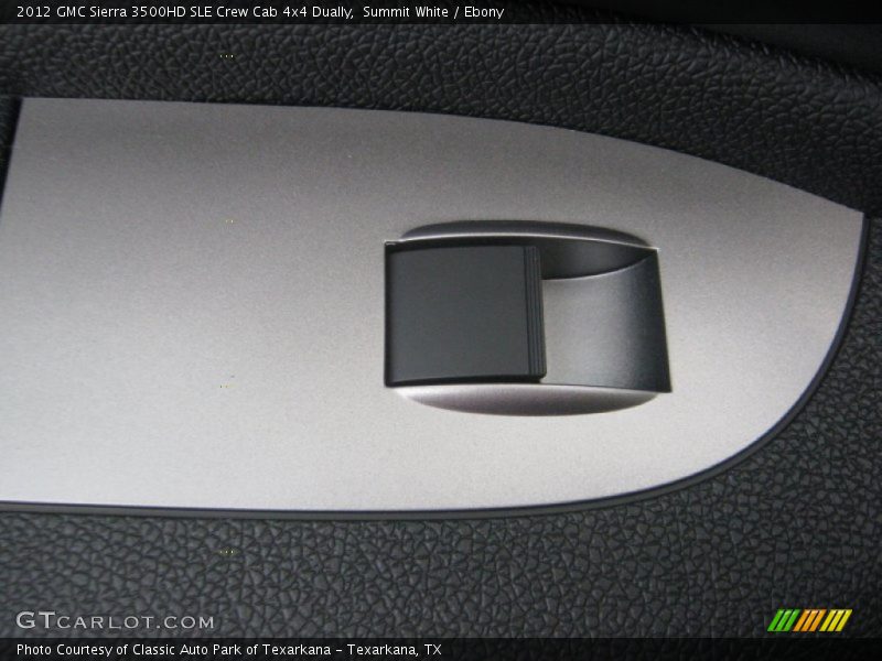 Summit White / Ebony 2012 GMC Sierra 3500HD SLE Crew Cab 4x4 Dually