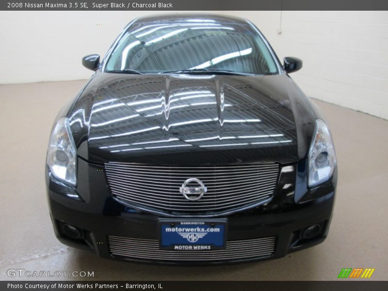 Super Black / Charcoal Black 2008 Nissan Maxima 3.5 SE