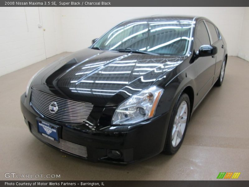 Super Black / Charcoal Black 2008 Nissan Maxima 3.5 SE