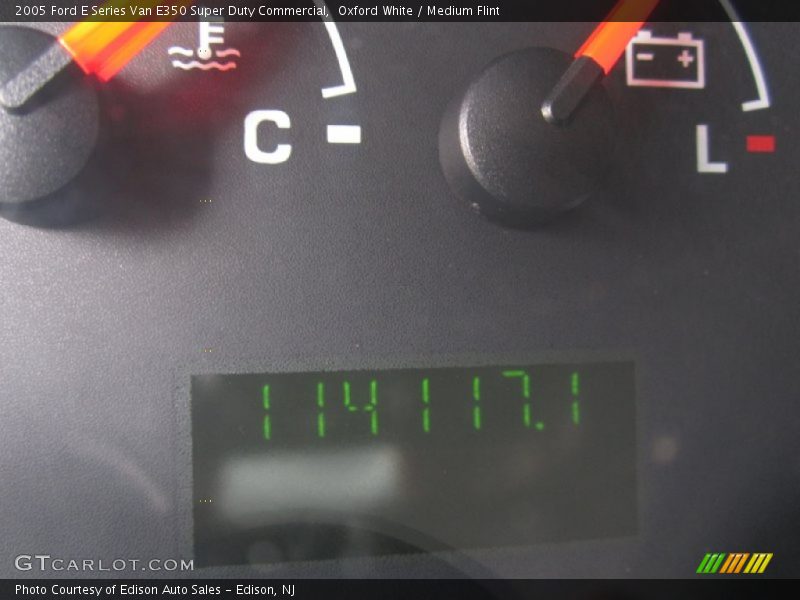Oxford White / Medium Flint 2005 Ford E Series Van E350 Super Duty Commercial