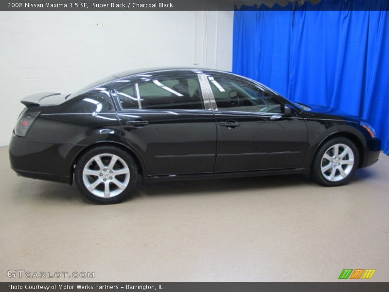 Super Black / Charcoal Black 2008 Nissan Maxima 3.5 SE
