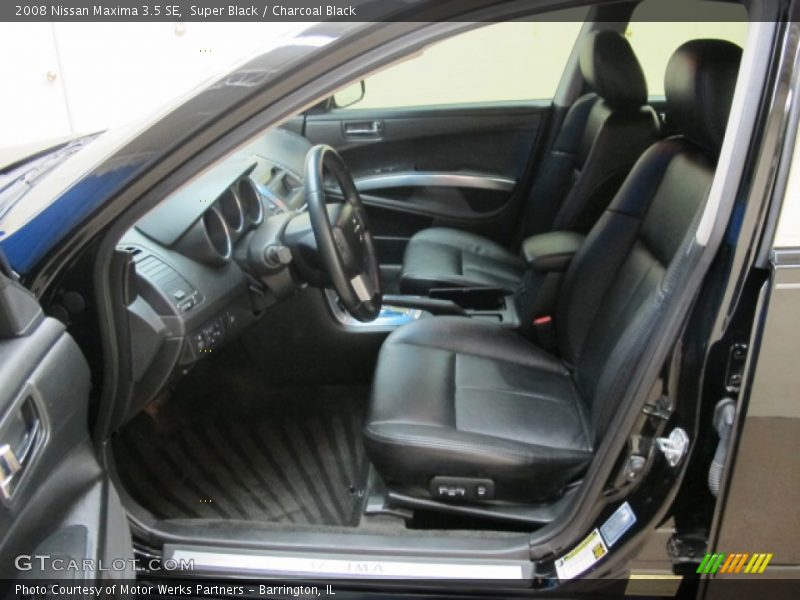 Super Black / Charcoal Black 2008 Nissan Maxima 3.5 SE