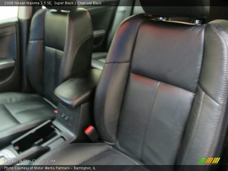 Super Black / Charcoal Black 2008 Nissan Maxima 3.5 SE