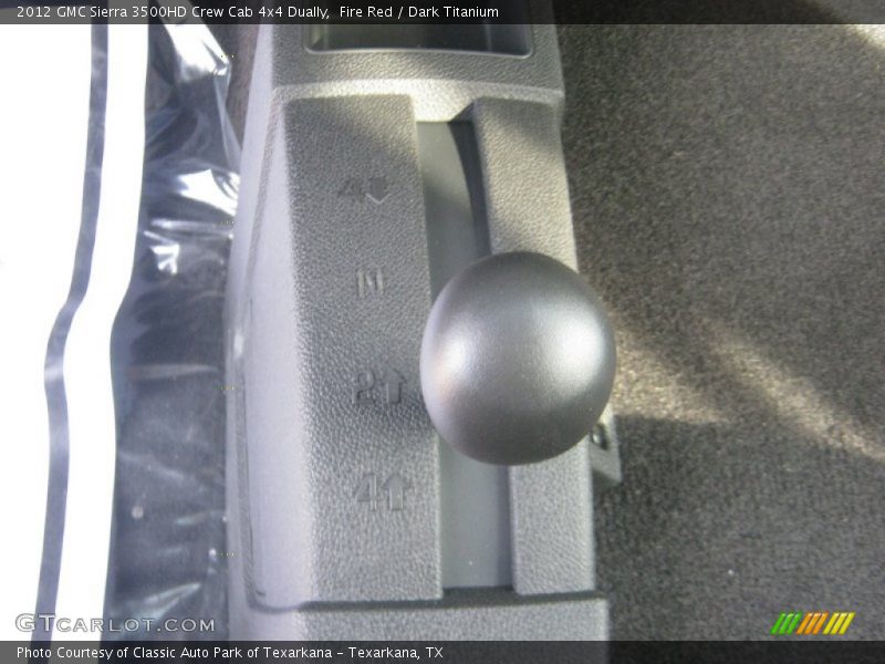 Fire Red / Dark Titanium 2012 GMC Sierra 3500HD Crew Cab 4x4 Dually