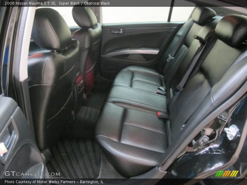 Super Black / Charcoal Black 2008 Nissan Maxima 3.5 SE