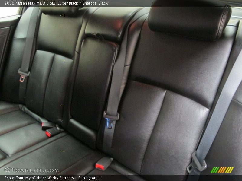 Super Black / Charcoal Black 2008 Nissan Maxima 3.5 SE