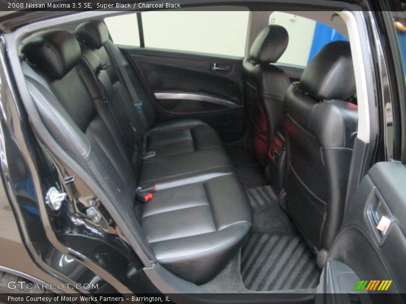Super Black / Charcoal Black 2008 Nissan Maxima 3.5 SE