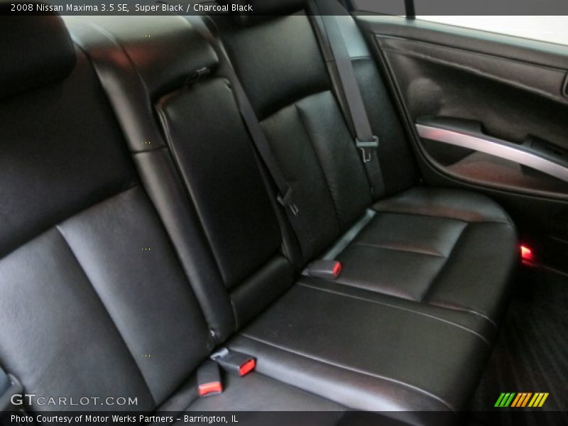 Super Black / Charcoal Black 2008 Nissan Maxima 3.5 SE