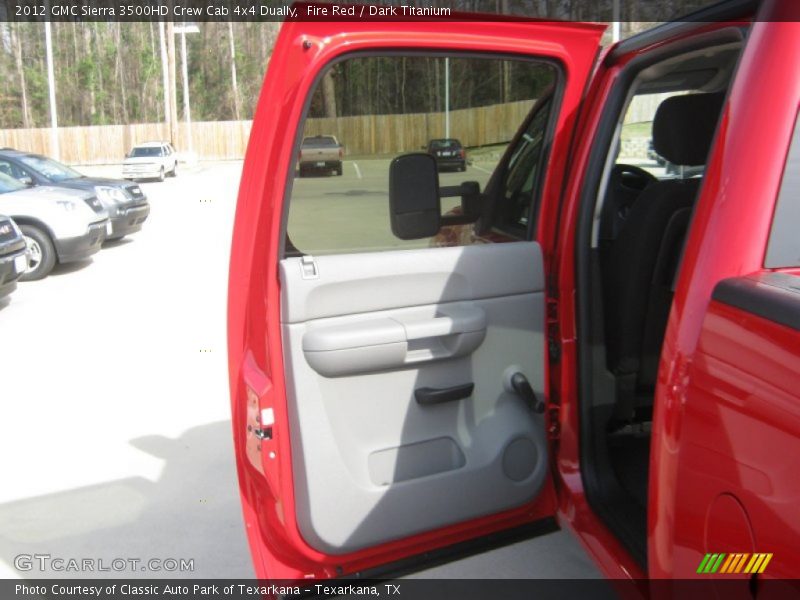Fire Red / Dark Titanium 2012 GMC Sierra 3500HD Crew Cab 4x4 Dually