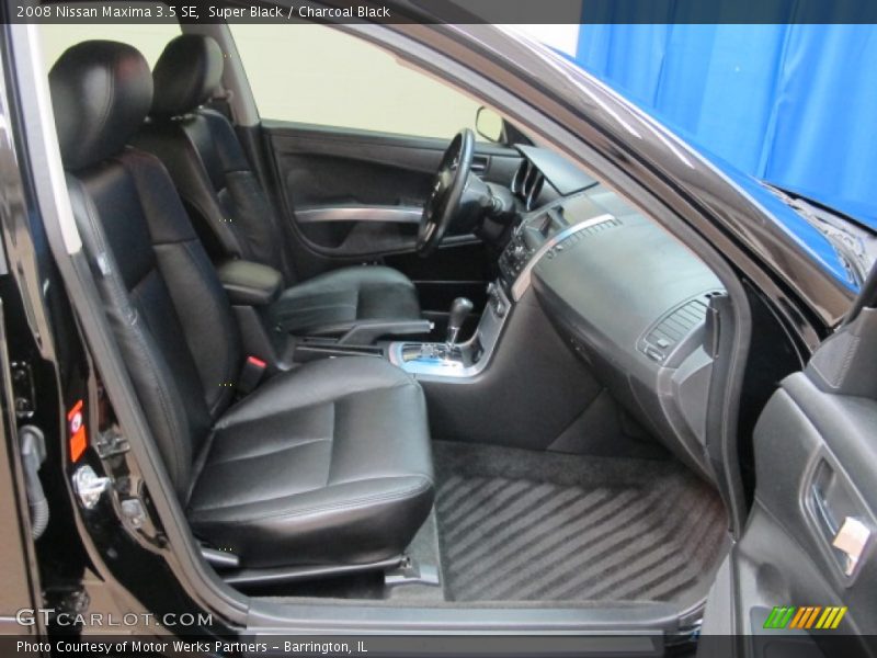 Super Black / Charcoal Black 2008 Nissan Maxima 3.5 SE