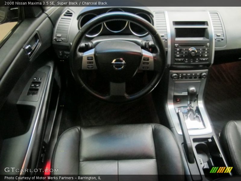 Super Black / Charcoal Black 2008 Nissan Maxima 3.5 SE