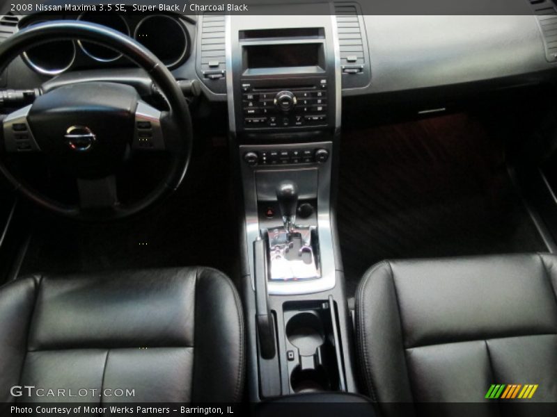 Super Black / Charcoal Black 2008 Nissan Maxima 3.5 SE