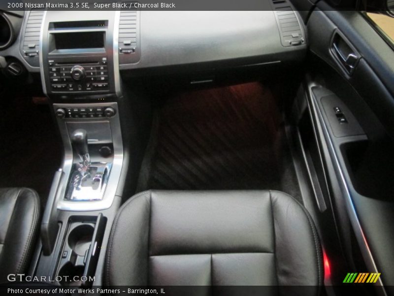 Super Black / Charcoal Black 2008 Nissan Maxima 3.5 SE