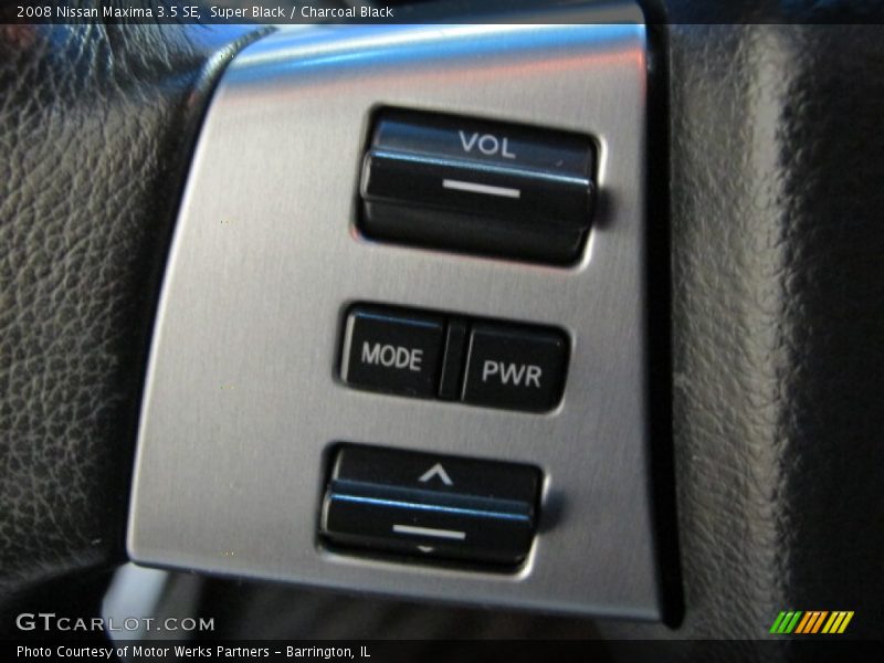 Super Black / Charcoal Black 2008 Nissan Maxima 3.5 SE