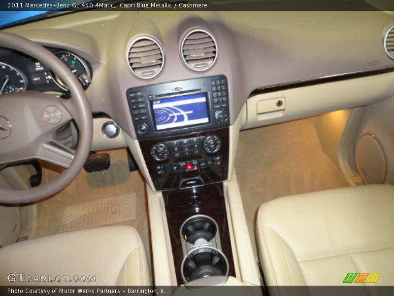 Capri Blue Metallic / Cashmere 2011 Mercedes-Benz GL 450 4Matic