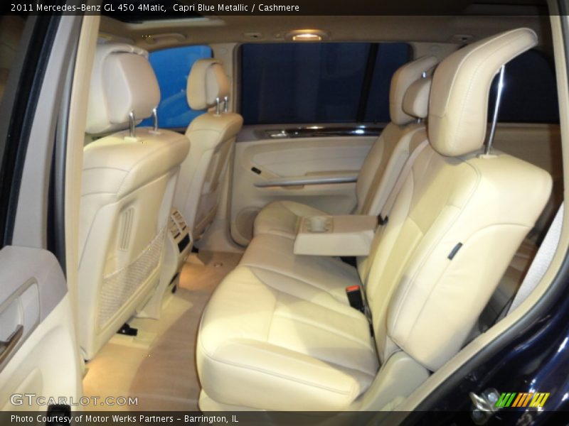 Capri Blue Metallic / Cashmere 2011 Mercedes-Benz GL 450 4Matic