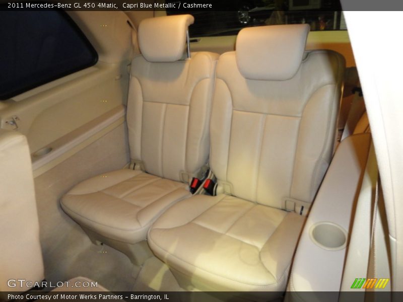 Capri Blue Metallic / Cashmere 2011 Mercedes-Benz GL 450 4Matic