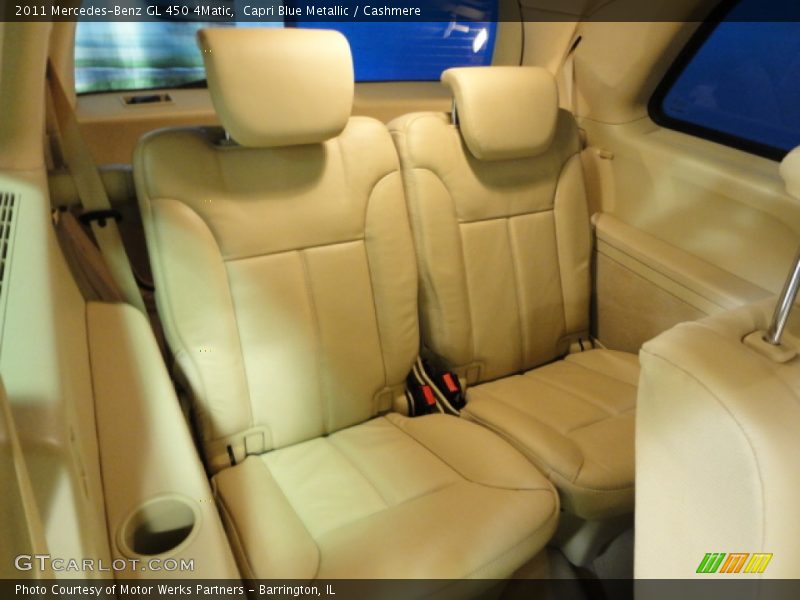 Capri Blue Metallic / Cashmere 2011 Mercedes-Benz GL 450 4Matic