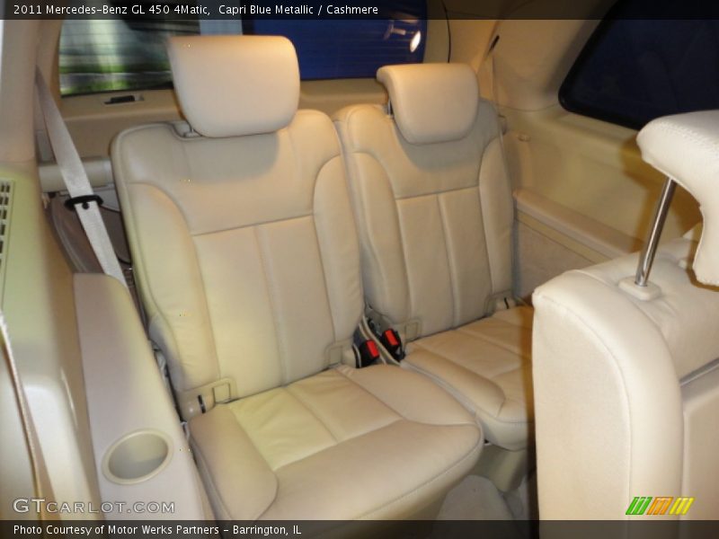 Capri Blue Metallic / Cashmere 2011 Mercedes-Benz GL 450 4Matic