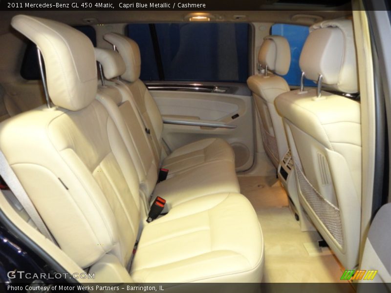 Capri Blue Metallic / Cashmere 2011 Mercedes-Benz GL 450 4Matic