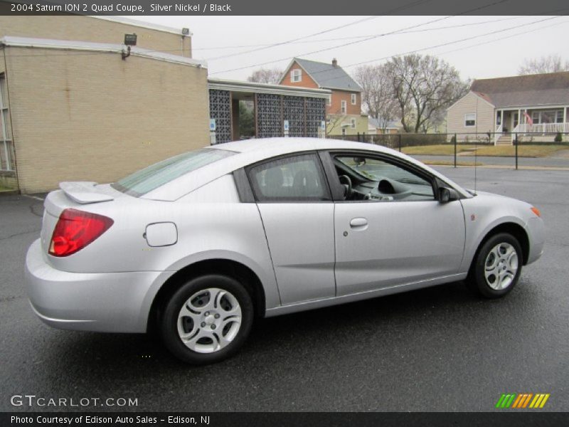 Silver Nickel / Black 2004 Saturn ION 2 Quad Coupe