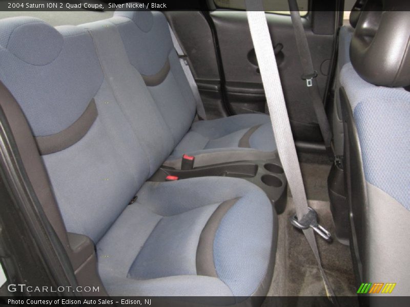 Silver Nickel / Black 2004 Saturn ION 2 Quad Coupe