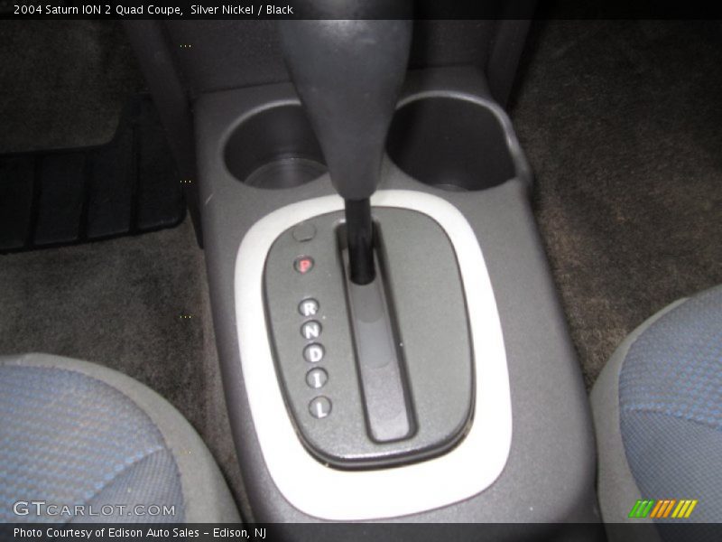 Silver Nickel / Black 2004 Saturn ION 2 Quad Coupe