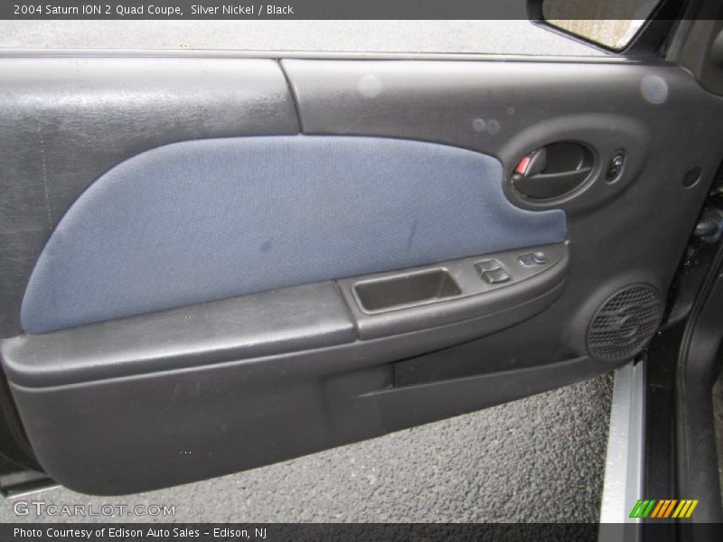 Silver Nickel / Black 2004 Saturn ION 2 Quad Coupe