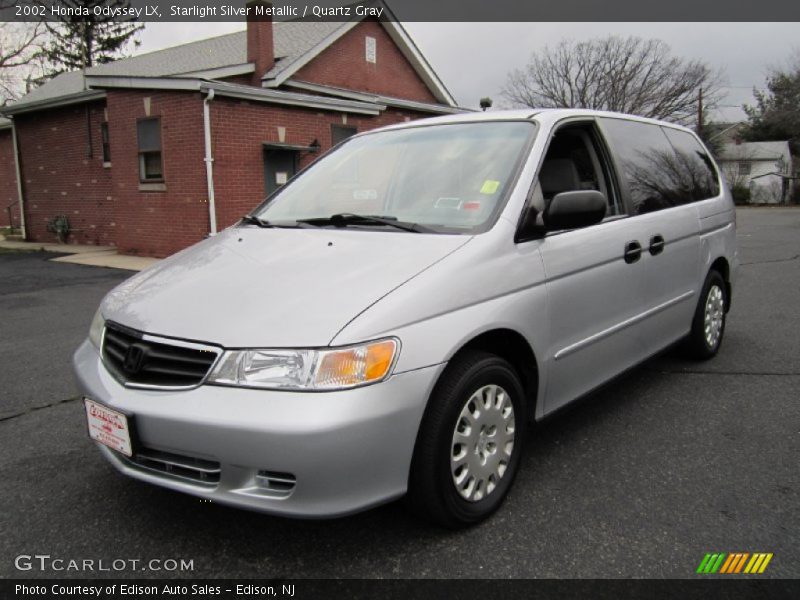 Starlight Silver Metallic / Quartz Gray 2002 Honda Odyssey LX