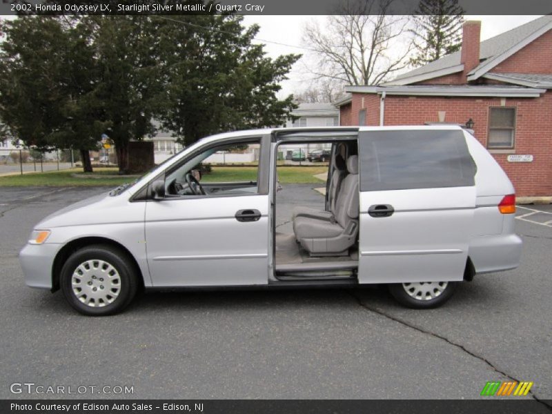 Starlight Silver Metallic / Quartz Gray 2002 Honda Odyssey LX