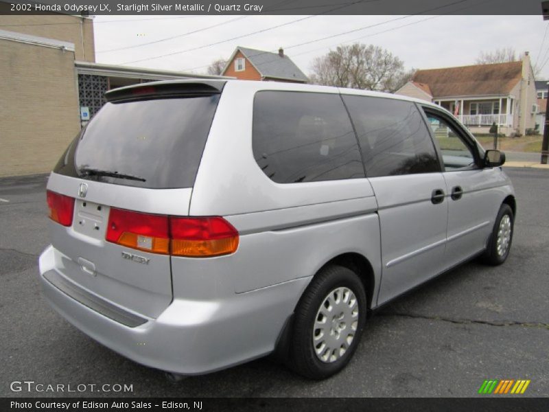 Starlight Silver Metallic / Quartz Gray 2002 Honda Odyssey LX