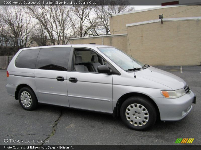 Starlight Silver Metallic / Quartz Gray 2002 Honda Odyssey LX