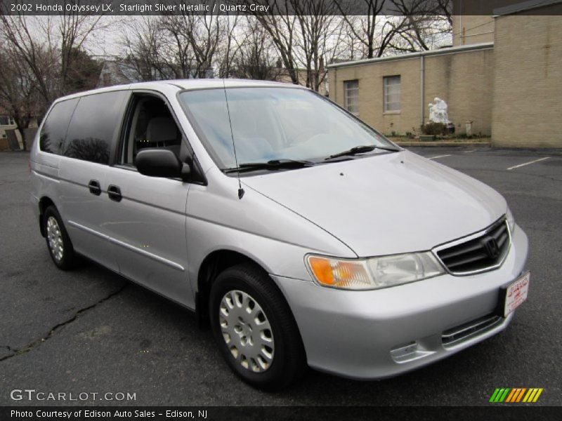 Starlight Silver Metallic / Quartz Gray 2002 Honda Odyssey LX