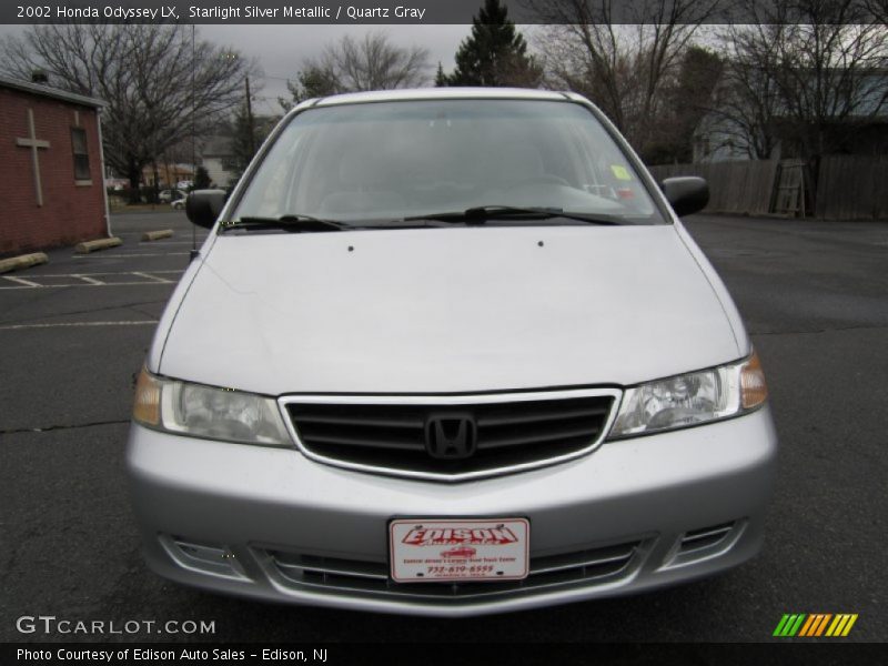 Starlight Silver Metallic / Quartz Gray 2002 Honda Odyssey LX