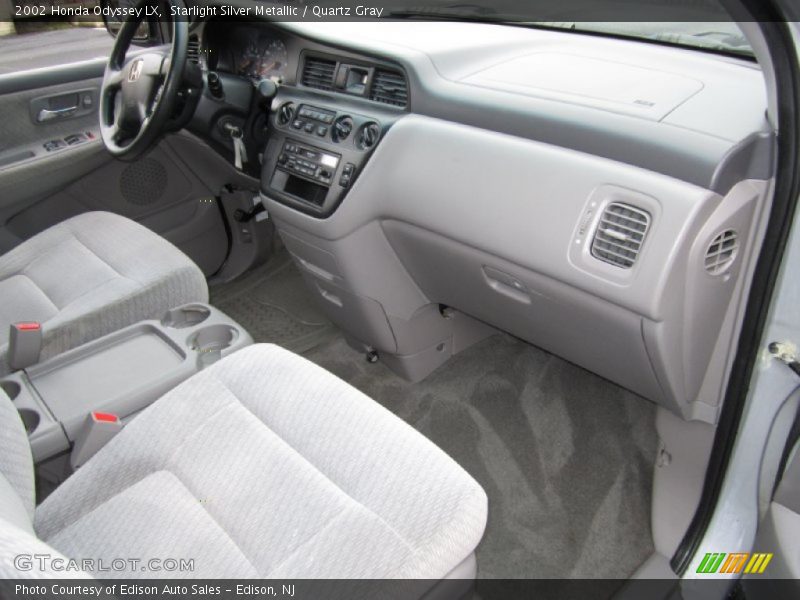 Starlight Silver Metallic / Quartz Gray 2002 Honda Odyssey LX