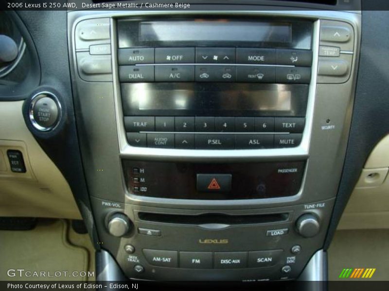 Desert Sage Metallic / Cashmere Beige 2006 Lexus IS 250 AWD