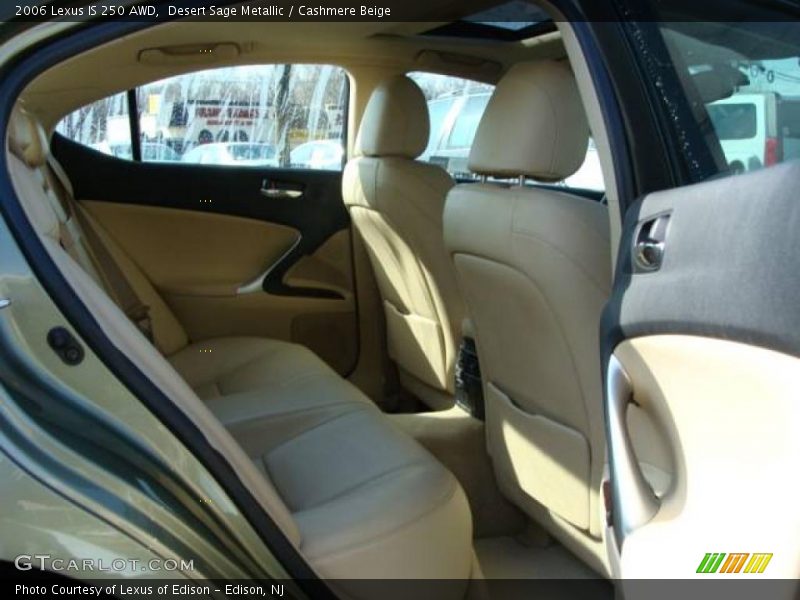 Desert Sage Metallic / Cashmere Beige 2006 Lexus IS 250 AWD