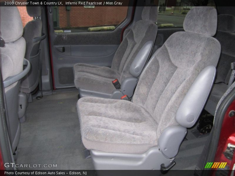 Rear Seat of 2000 Town & Country LX