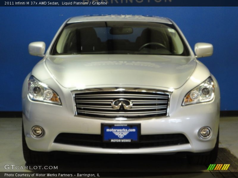 Liquid Platinum / Graphite 2011 Infiniti M 37x AWD Sedan
