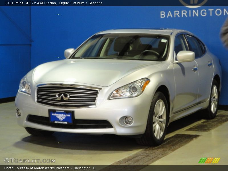 Liquid Platinum / Graphite 2011 Infiniti M 37x AWD Sedan