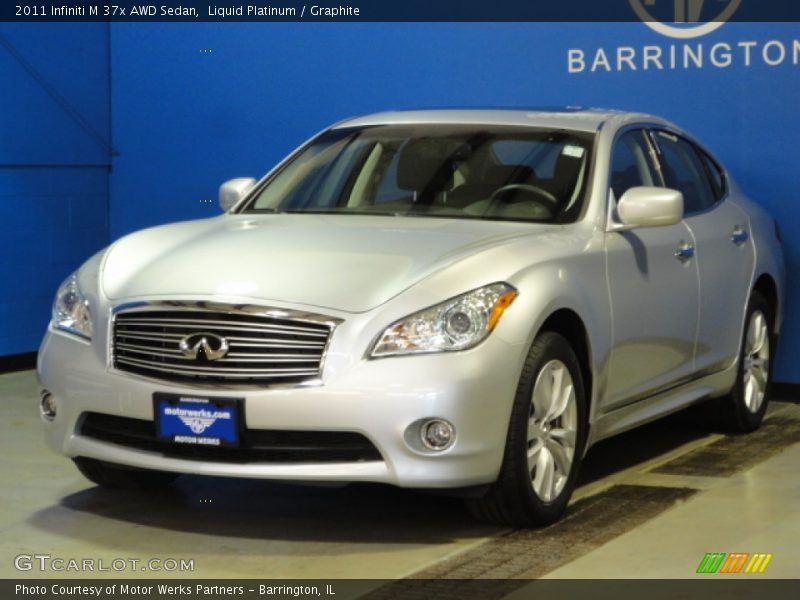 Liquid Platinum / Graphite 2011 Infiniti M 37x AWD Sedan