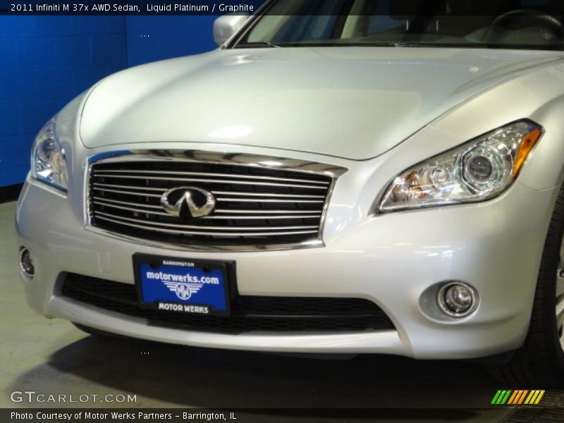 Liquid Platinum / Graphite 2011 Infiniti M 37x AWD Sedan