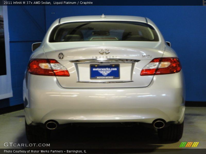 Liquid Platinum / Graphite 2011 Infiniti M 37x AWD Sedan