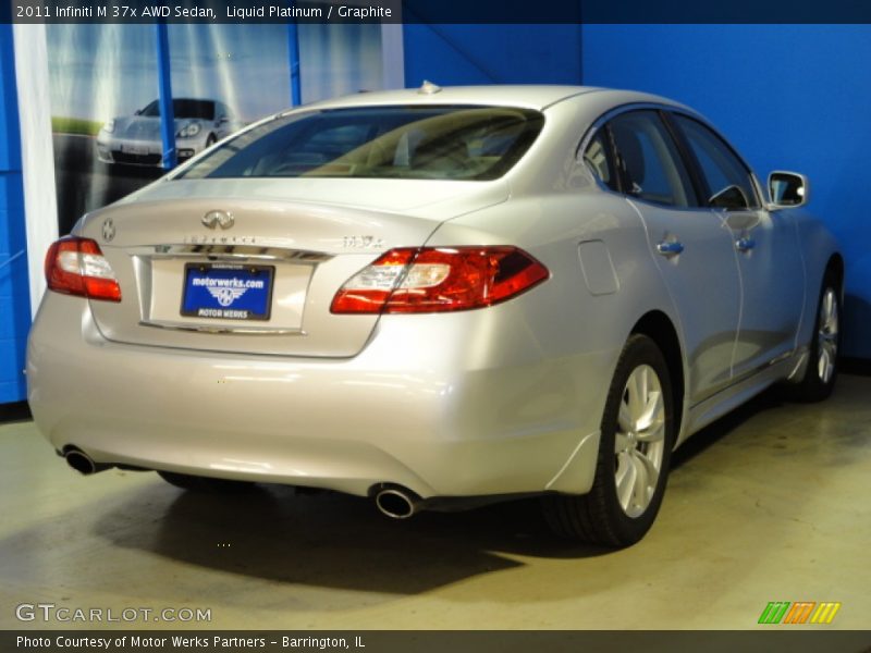 Liquid Platinum / Graphite 2011 Infiniti M 37x AWD Sedan