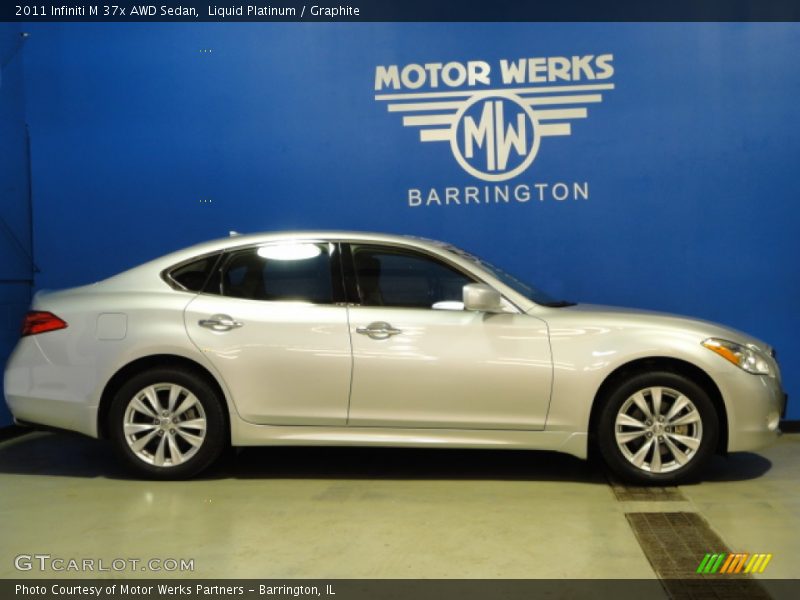 Liquid Platinum / Graphite 2011 Infiniti M 37x AWD Sedan