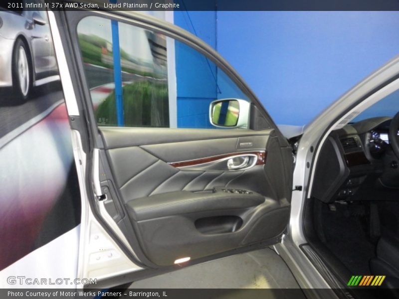 Liquid Platinum / Graphite 2011 Infiniti M 37x AWD Sedan