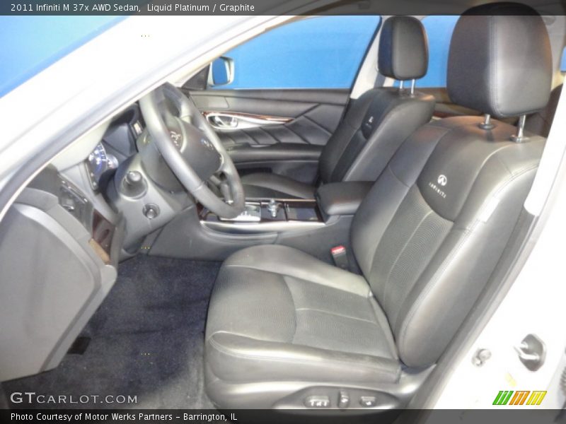Liquid Platinum / Graphite 2011 Infiniti M 37x AWD Sedan