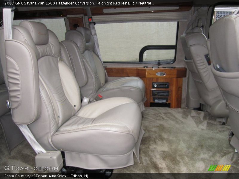 Rear Seat of 2003 Savana Van 1500 Passenger Conversion