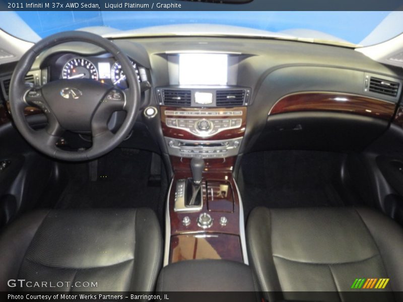 Liquid Platinum / Graphite 2011 Infiniti M 37x AWD Sedan